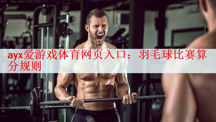 羽毛球比赛算分规则
